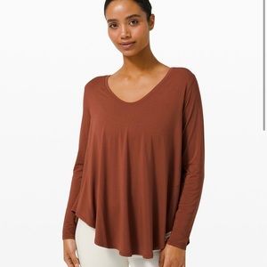 🍋lululemon up for down time long sleeve shirt